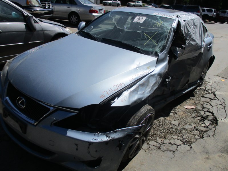 2007 LEXUS IS250 BABY BLUE 2.5L AT Z16255 RANCHO LEXUS RECYCLING